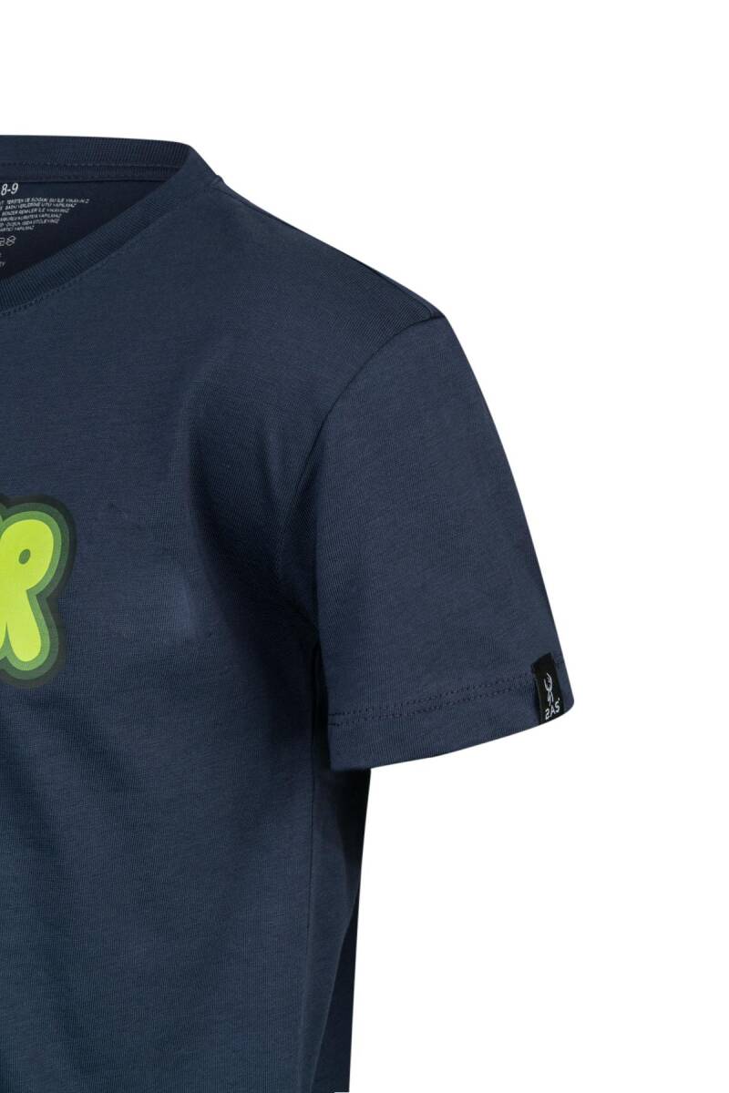 2AS Aja Çocuk Baskılı T-Shirt Lacivert 214 - 3