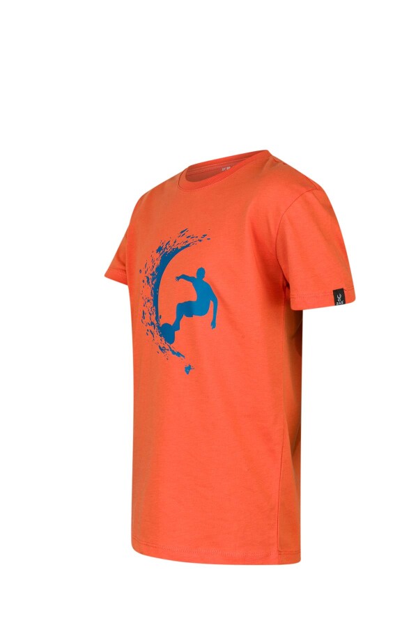 2AS Aja Çocuk Baskılı T-Shirt Turuncu 220 - 2AS (1)