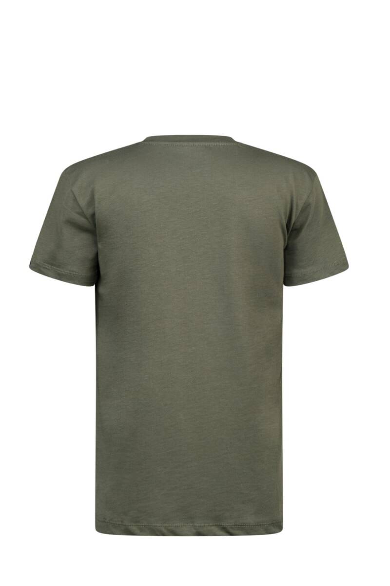 2AS Aja Çocuk Baskılı T-Shirt Haki 212 - 4