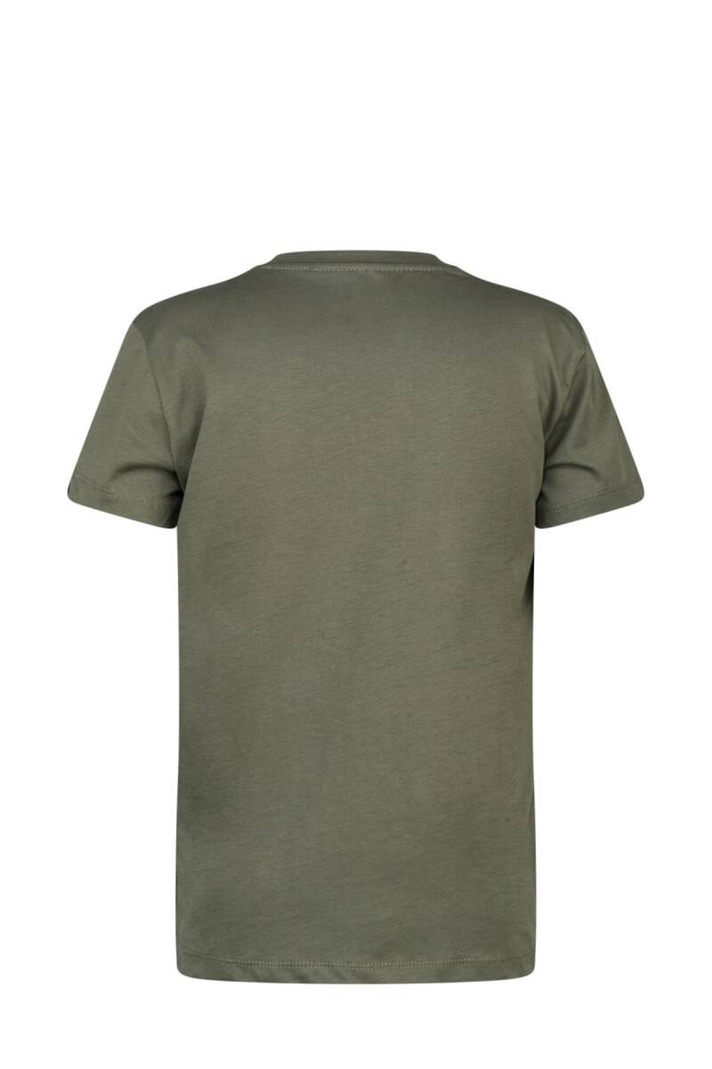 2AS Aja Çocuk Baskılı T-Shirt Haki 214 - 4