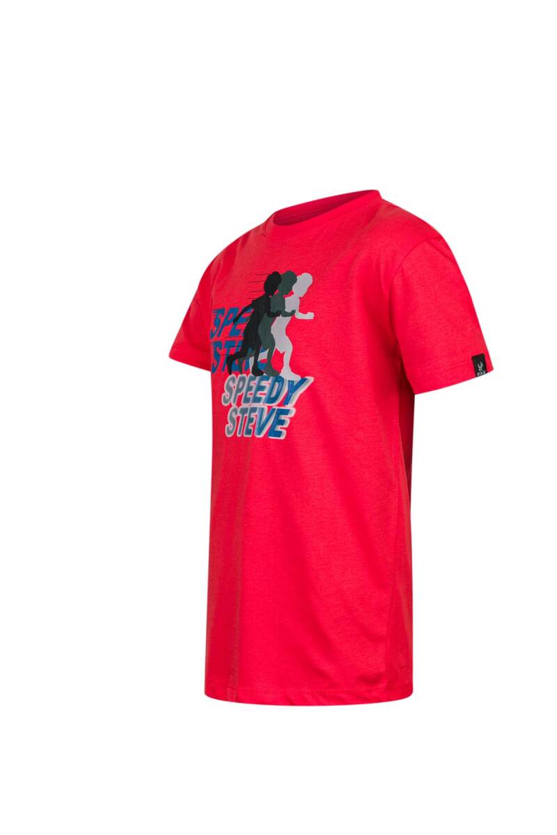 2AS Aja Çocuk Baskılı T-Shirt Kırmızı 210 - 2