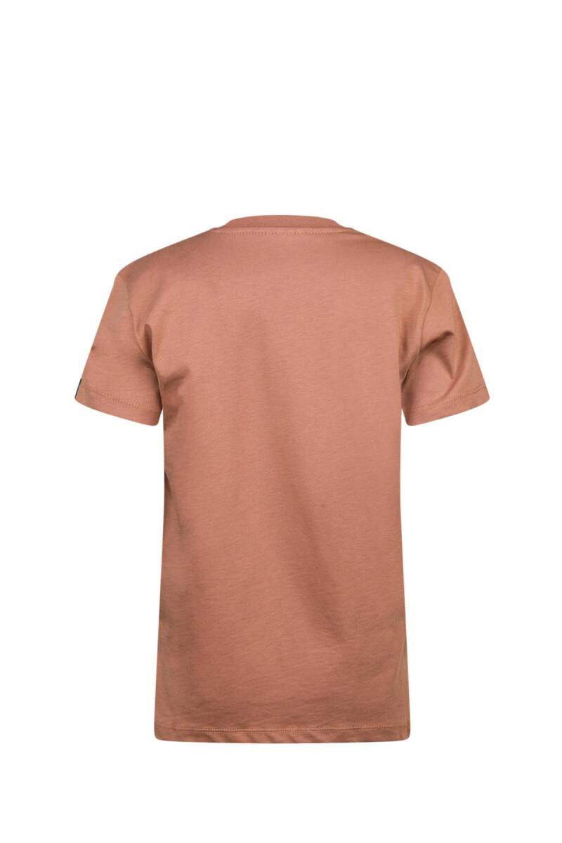 2AS Aja Çocuk Baskılı T-Shirt Kahve 210 - 4