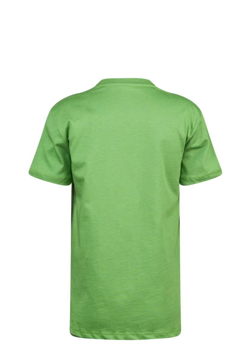 2AS Aja Çocuk Baskılı T-Shirt Yeşil 216 - 4