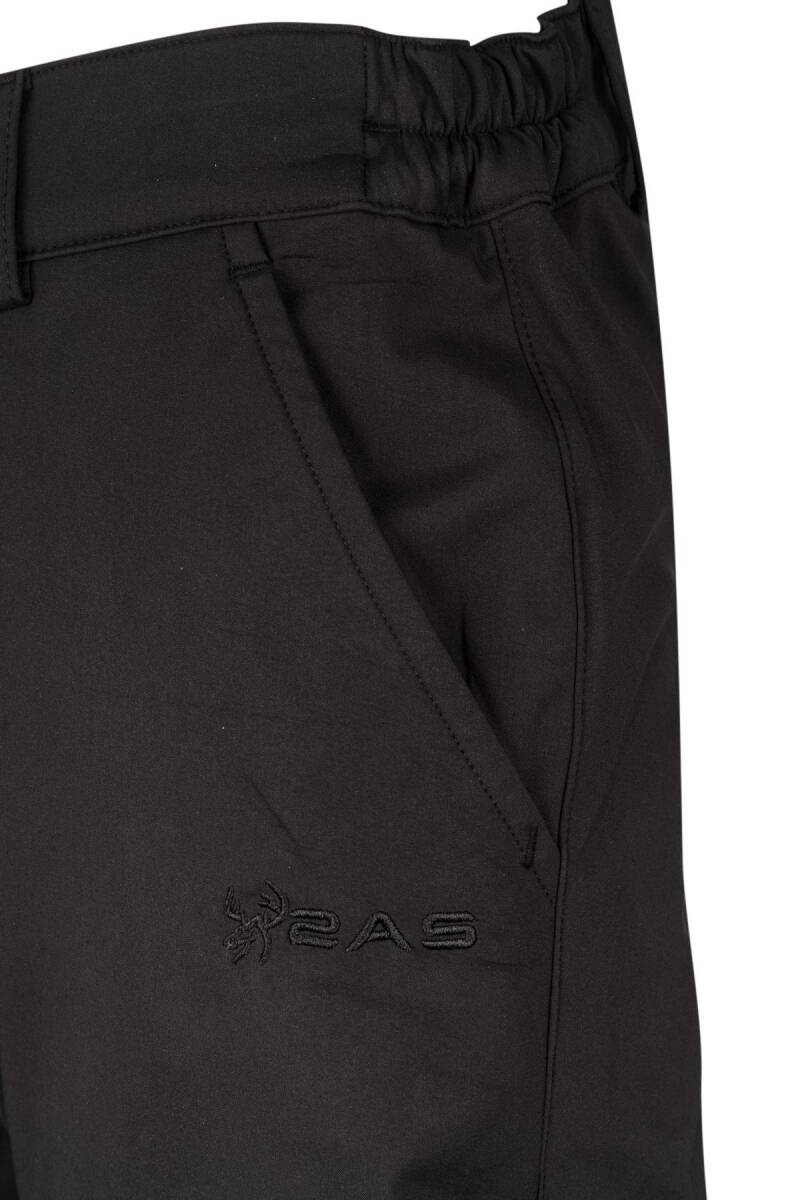 2AS Alawı Erkek Softshell Pantolon Siyah - 3