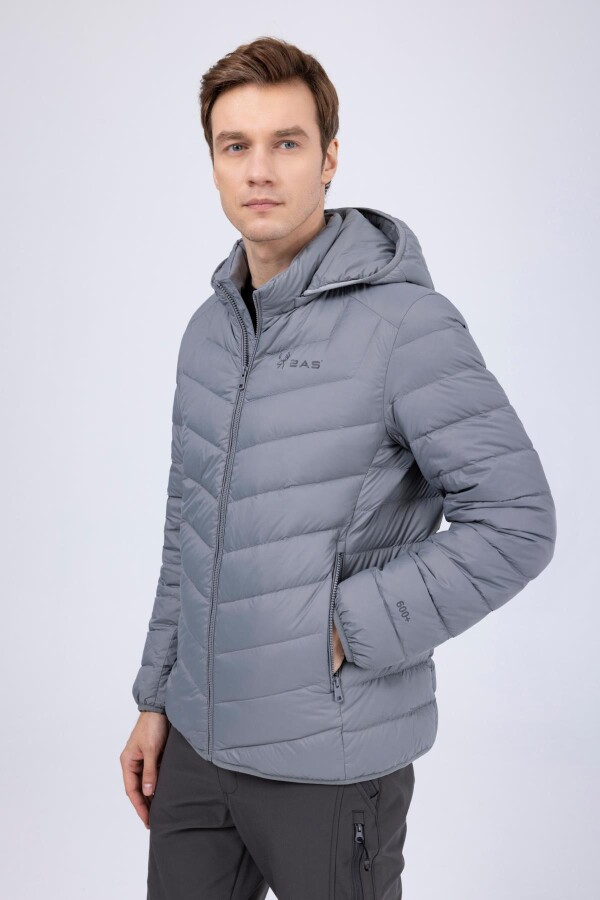 2AS Albert Erkek Down Ceket Gri - 2AS (1)
