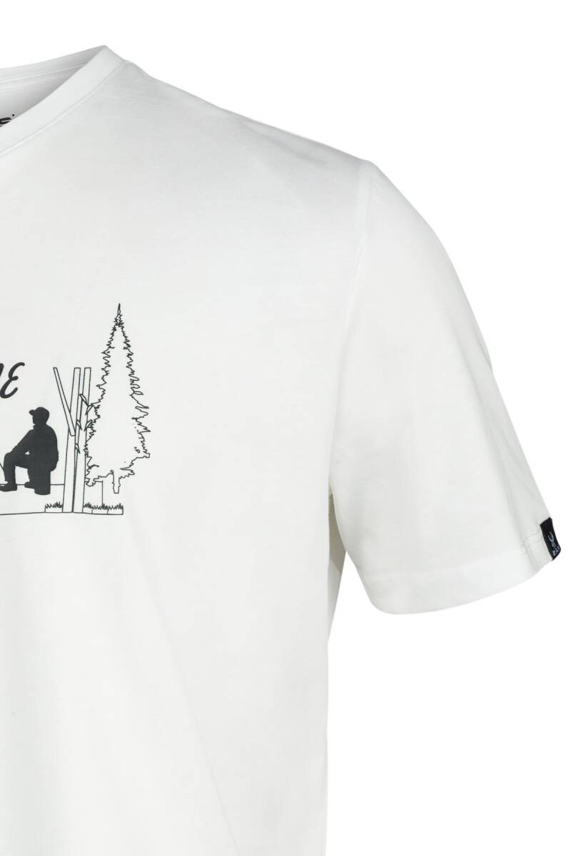 2AS Alex Baskılı Erkek Sıfır Yaka T-Shirt - 3
