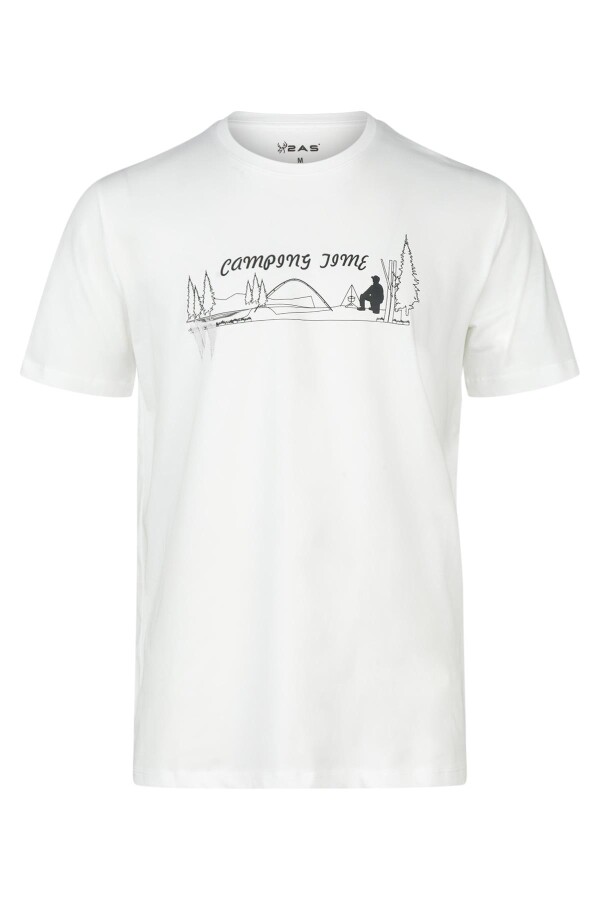 2AS Alex Baskılı Erkek Sıfır Yaka T-Shirt - 2AS