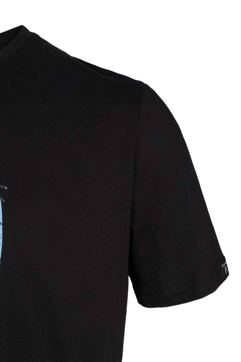 2AS Alex Baskılı Erkek Sıfır Yaka T-Shirt - 3