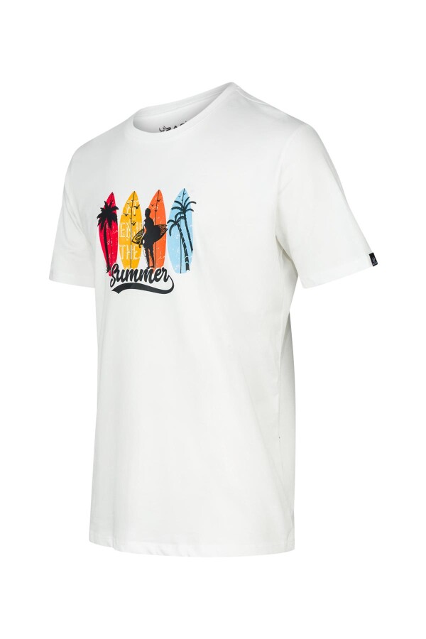 2AS Alex Baskılı Erkek Sıfır Yaka T-Shirt - 2AS