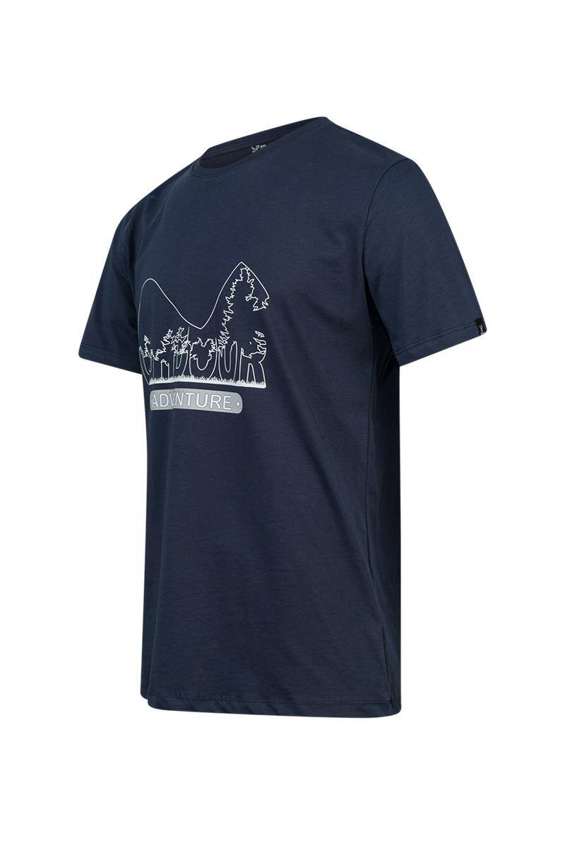 2AS Alex Baskılı Erkek Sıfır Yaka T-Shirt 016 - 2
