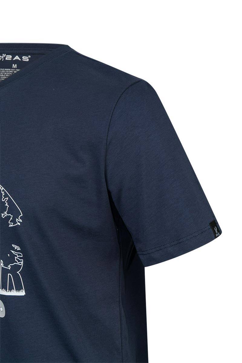 2AS Alex Baskılı Erkek Sıfır Yaka T-Shirt 016 - 3