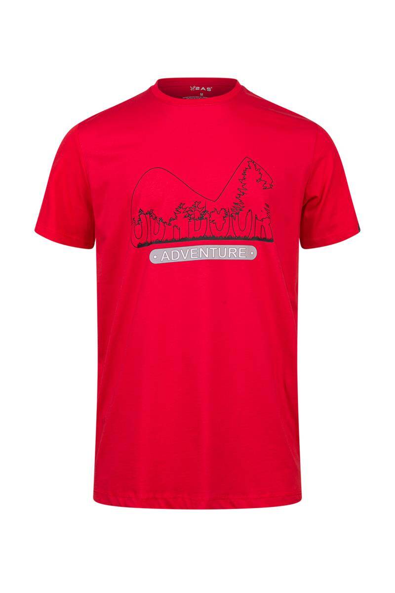 2AS Alex Baskılı Erkek Sıfır Yaka T-Shirt 016 - 1