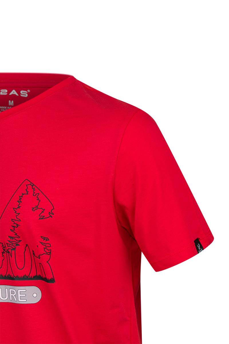 2AS Alex Baskılı Erkek Sıfır Yaka T-Shirt 016 - 3