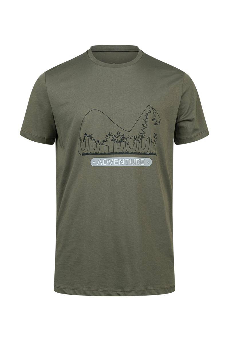 2AS Alex Baskılı Erkek Sıfır Yaka T-Shirt 016 - 1