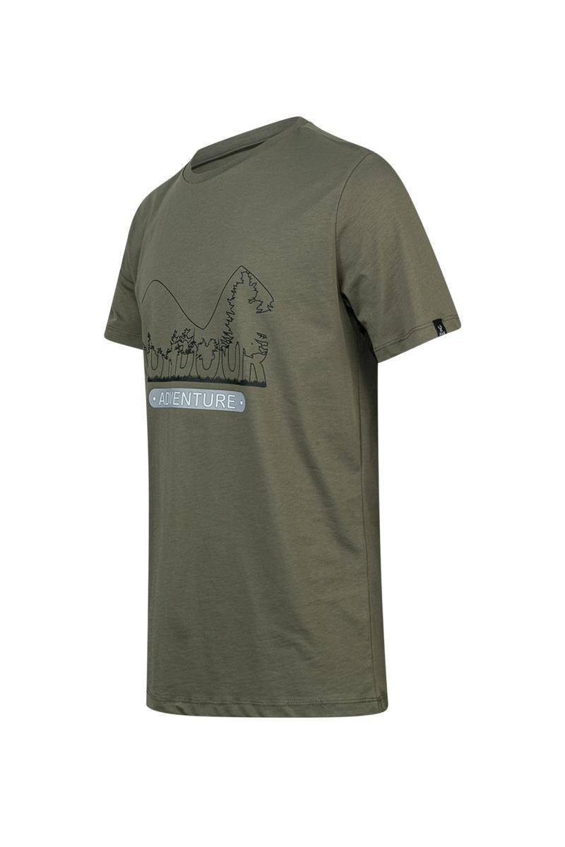 2AS Alex Baskılı Erkek Sıfır Yaka T-Shirt 016 - 2