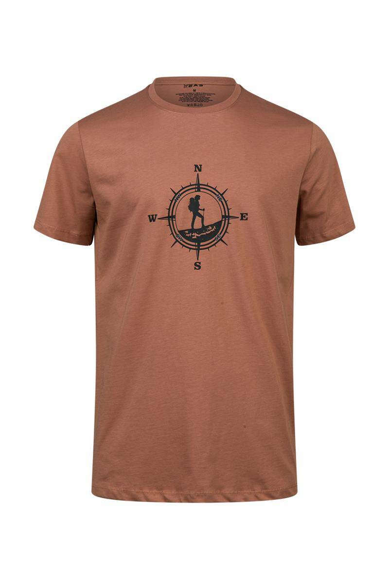 2AS Alex Baskılı Erkek Sıfır Yaka T-Shirt - 1