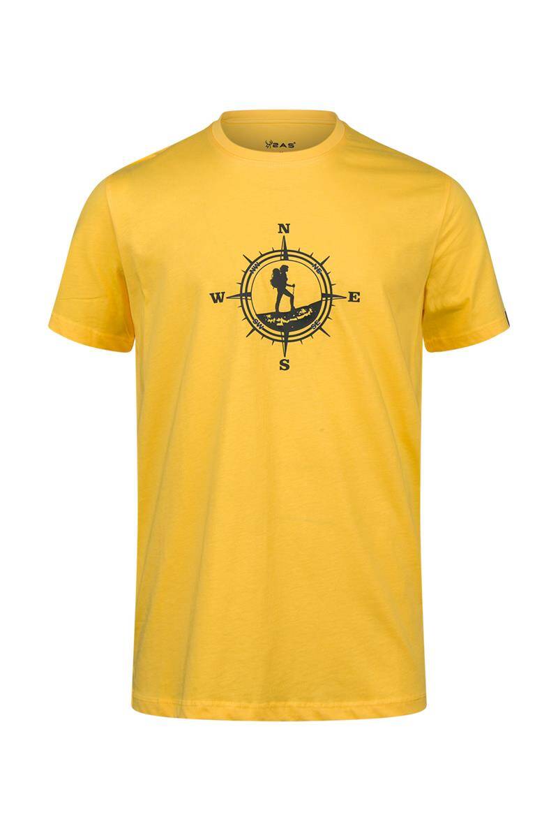 2AS Alex Baskılı Erkek Sıfır Yaka T-Shirt - 1