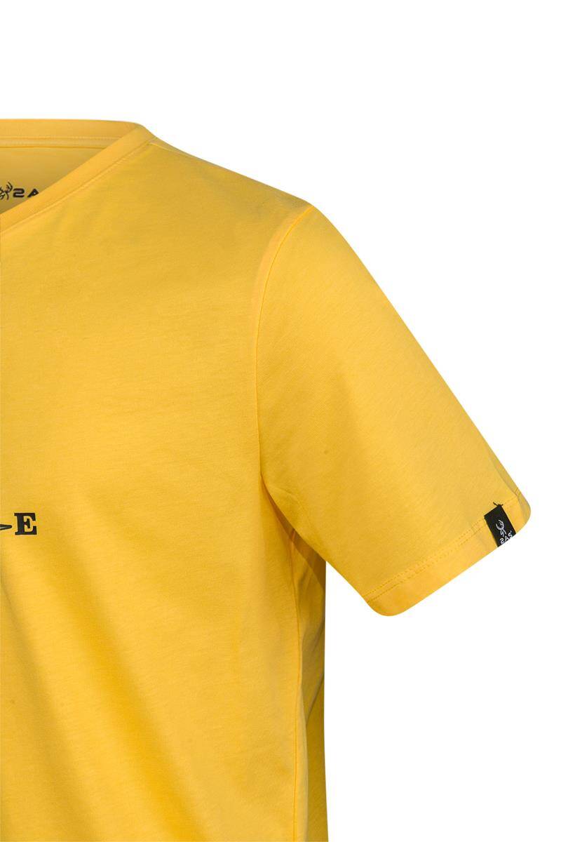 2AS Alex Baskılı Erkek Sıfır Yaka T-Shirt - 3