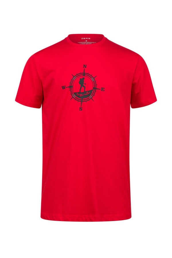 2AS Alex Baskılı Erkek Sıfır Yaka T-Shirt 