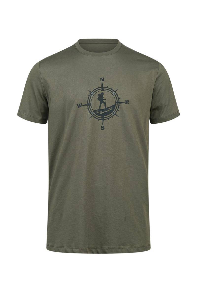 2AS Alex Baskılı Erkek Sıfır Yaka T-Shirt - 1