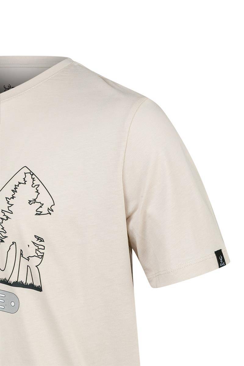 2AS Alex Baskılı Erkek Sıfır Yaka T-Shirt 016 - 3