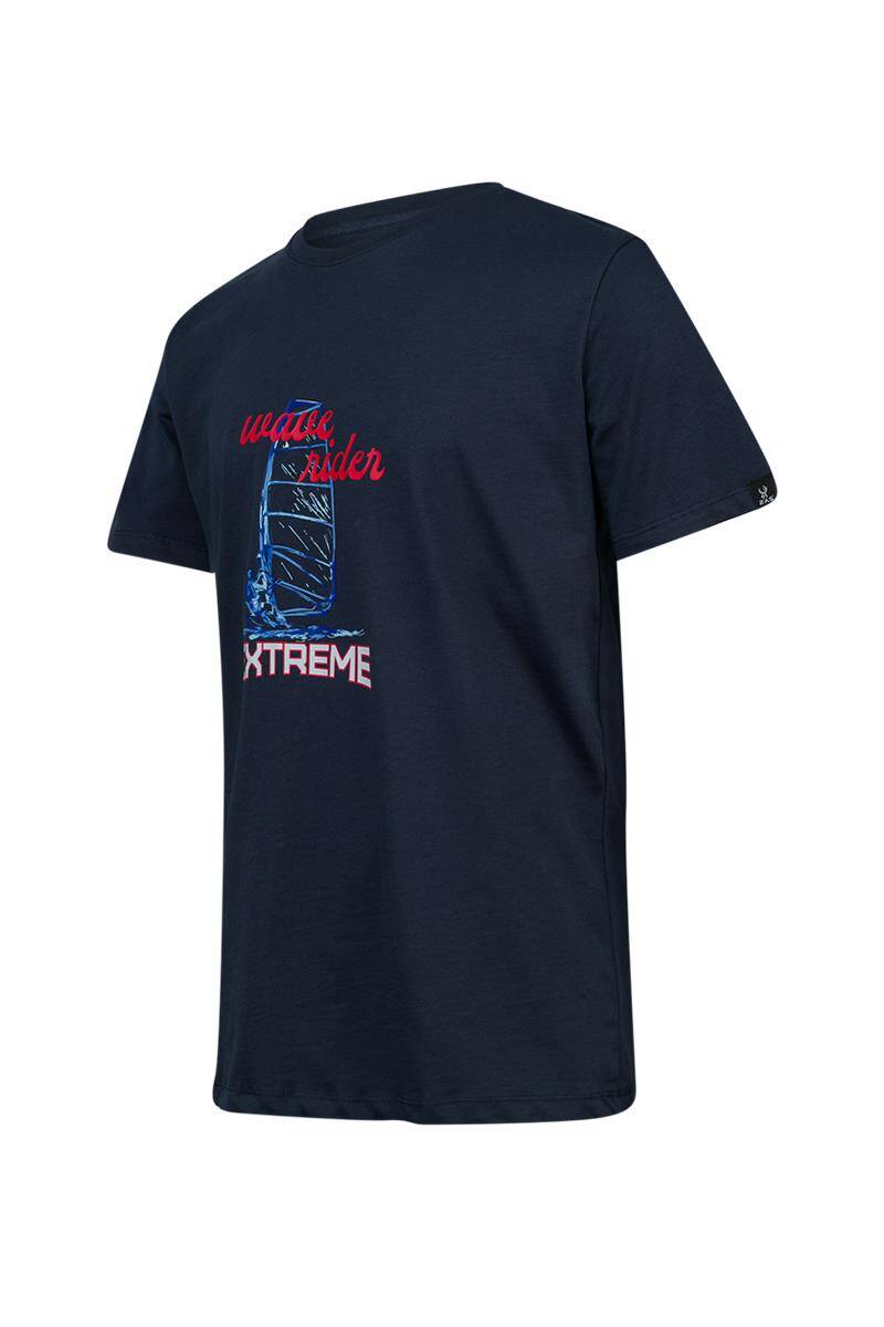 2AS Alex Baskılı Erkek Sıfır Yaka T-Shirt 042 - 2