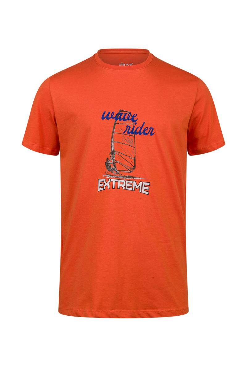 2AS Alex Baskılı Erkek Sıfır Yaka T-Shirt 042 - 1