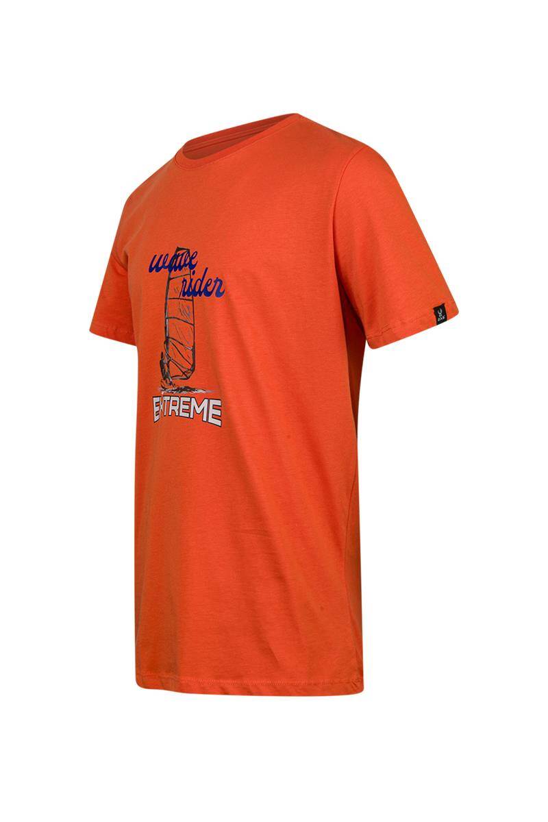 2AS Alex Baskılı Erkek Sıfır Yaka T-Shirt 042 - 2