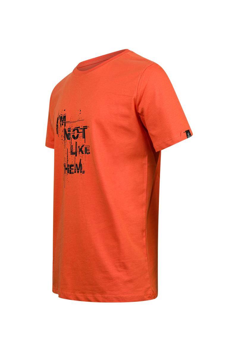 2AS Alex Baskılı Erkek Sıfır Yaka T-Shirt 035 - 2