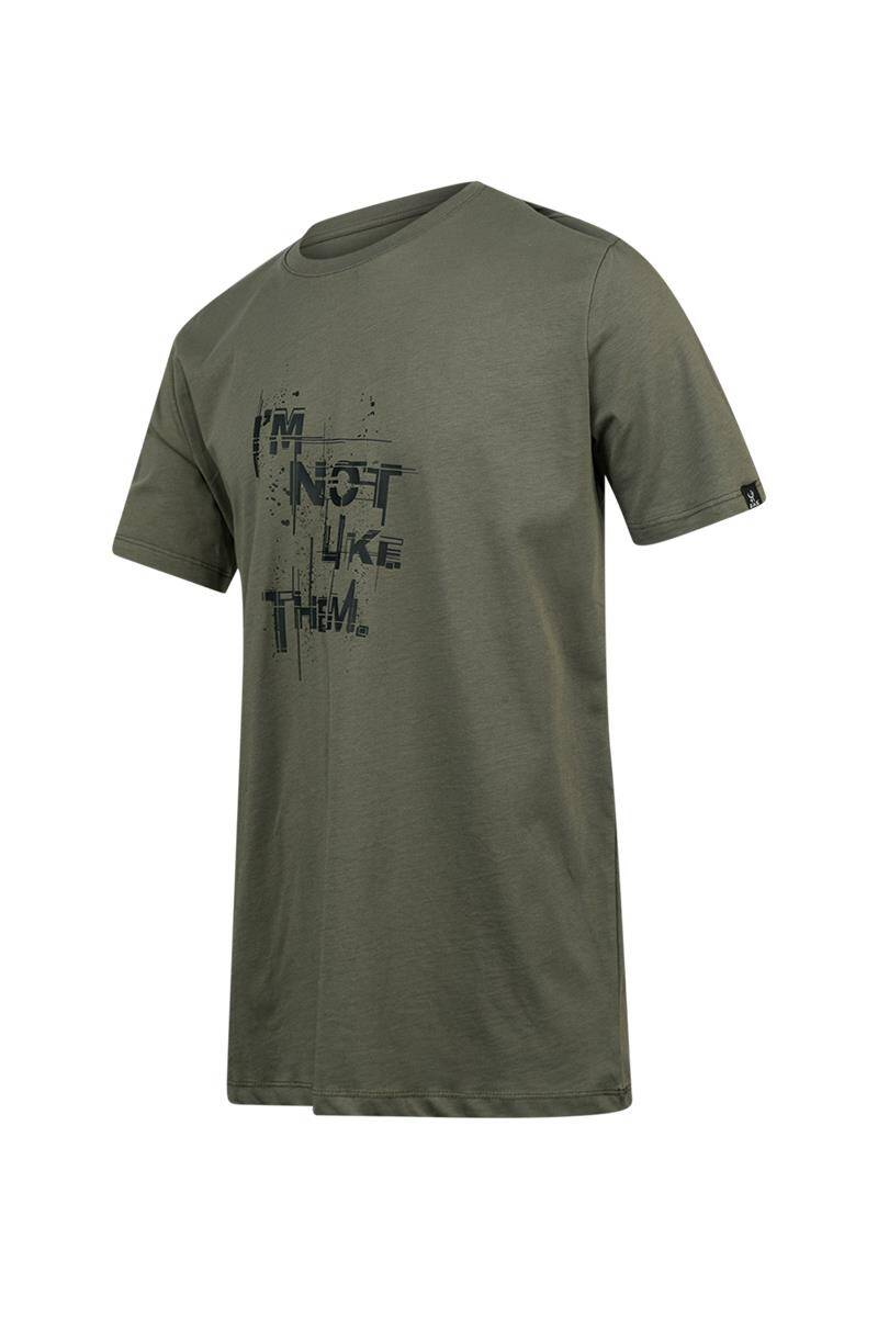 2AS Alex Baskılı Erkek Sıfır Yaka T-Shirt 035 - 2