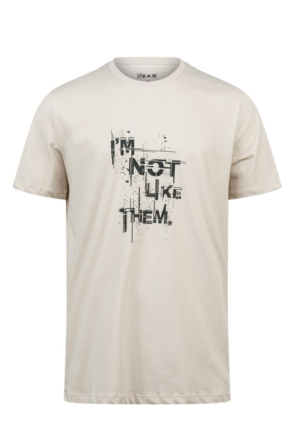 2AS Alex Baskılı Erkek Sıfır Yaka T-Shirt 035 - 2AS