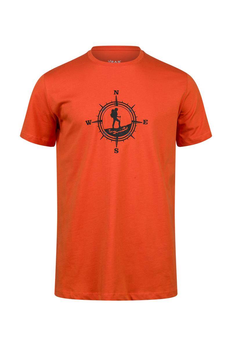 2AS Alex Baskılı Erkek Sıfır Yaka T-Shirt - 1