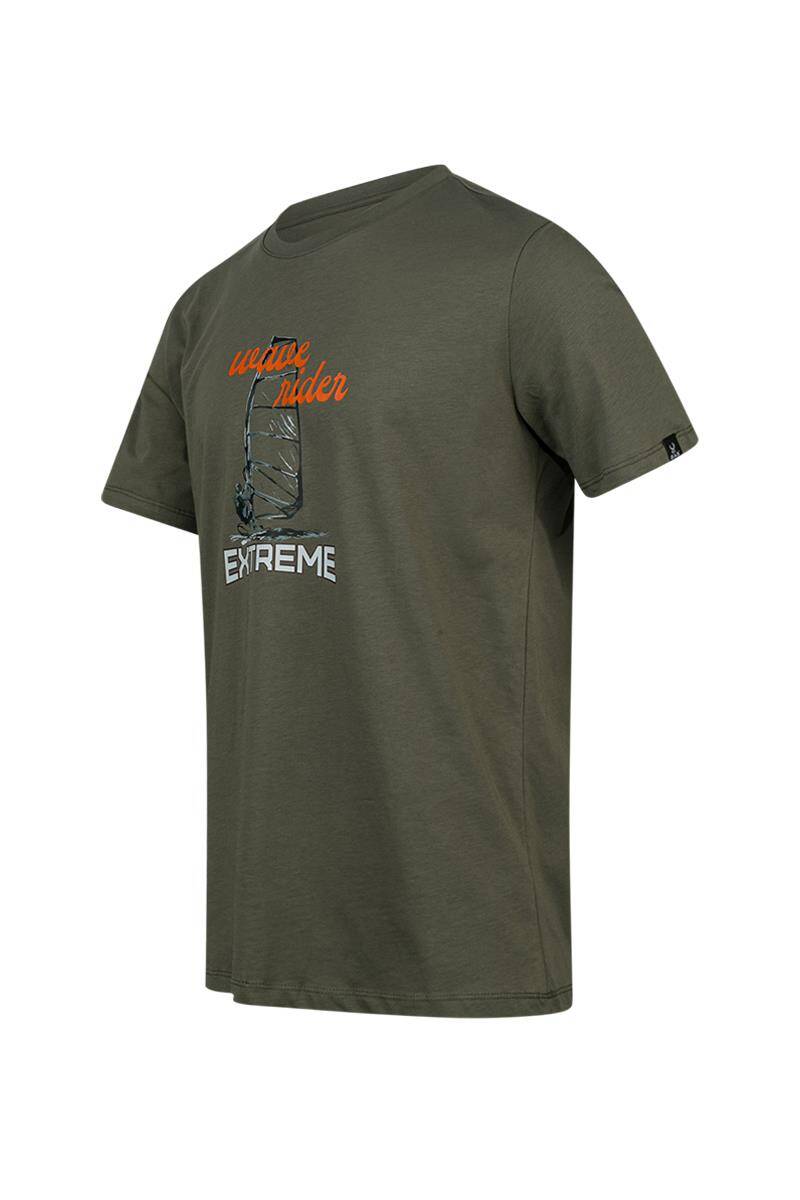 2AS Alex Baskılı Erkek Sıfır Yaka T-Shirt 042 - 2