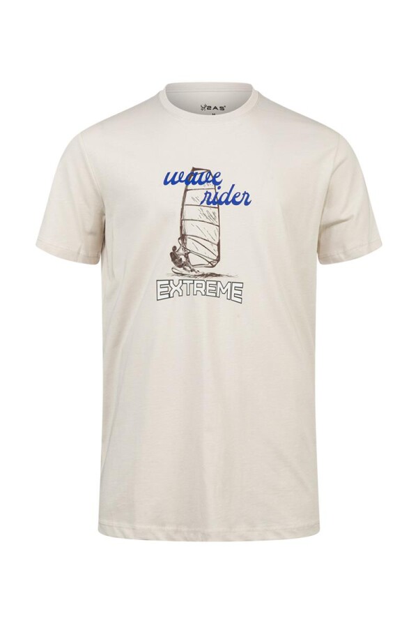 2AS Alex Baskılı Erkek Sıfır Yaka T-Shirt 042 