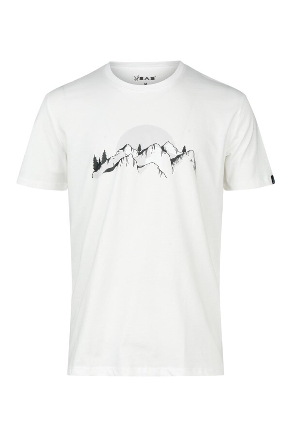 2AS Alex Baskılı Erkek Sıfır Yaka T-Shirt - 2AS