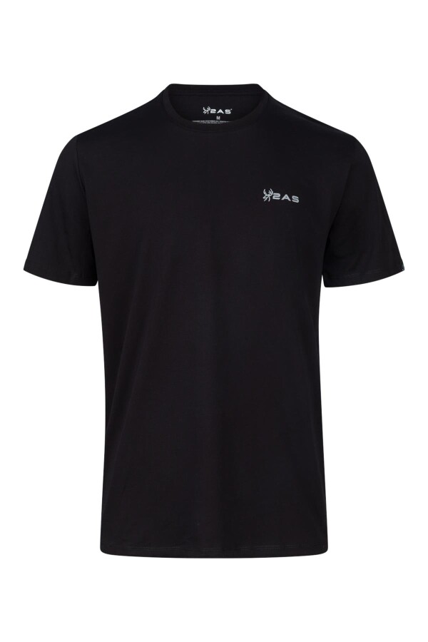 2AS Alex Erkek Sıfır Yaka T-Shirt Siyah - 2AS