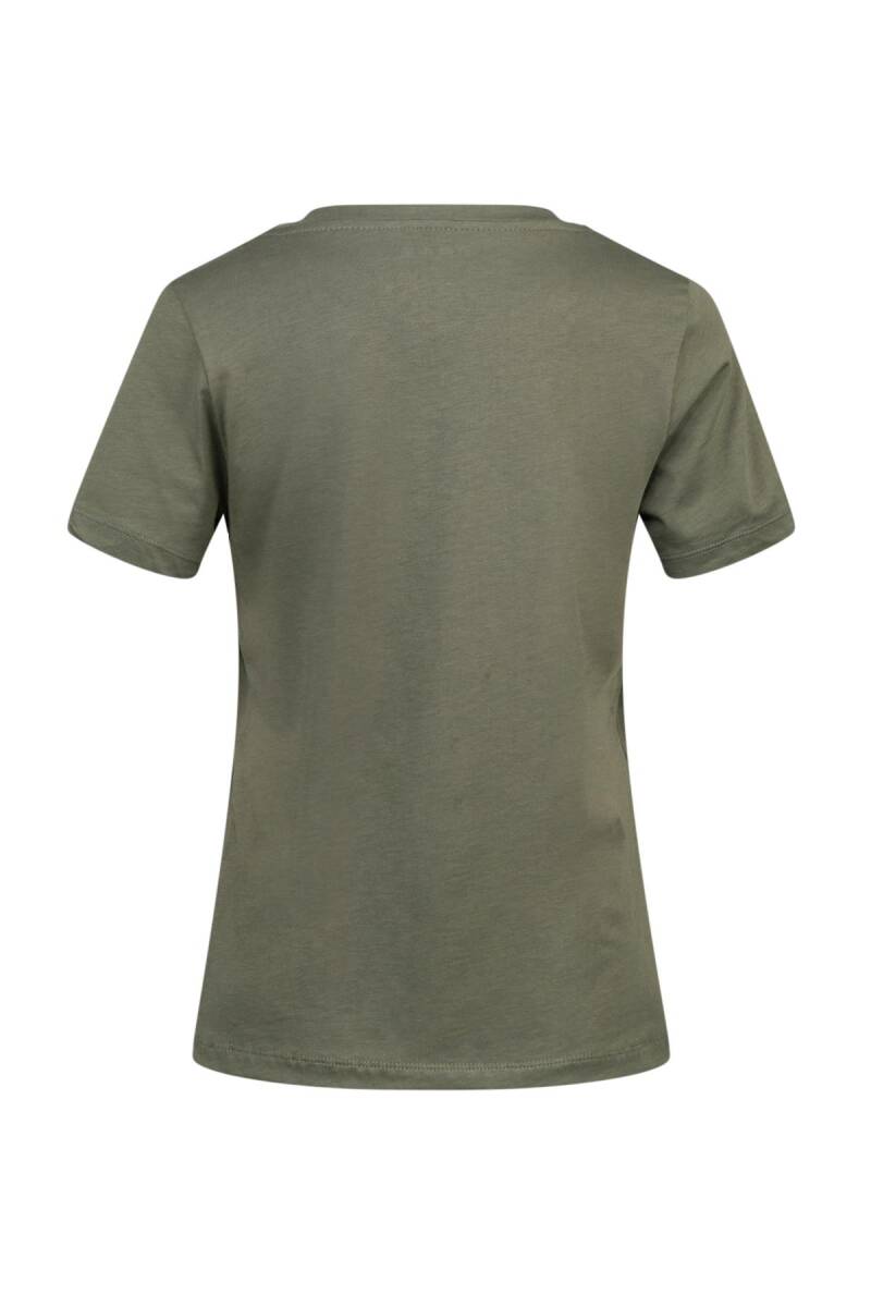 2AS Alone Baskılı V Yaka Kadın T-Shirt 402 - 4