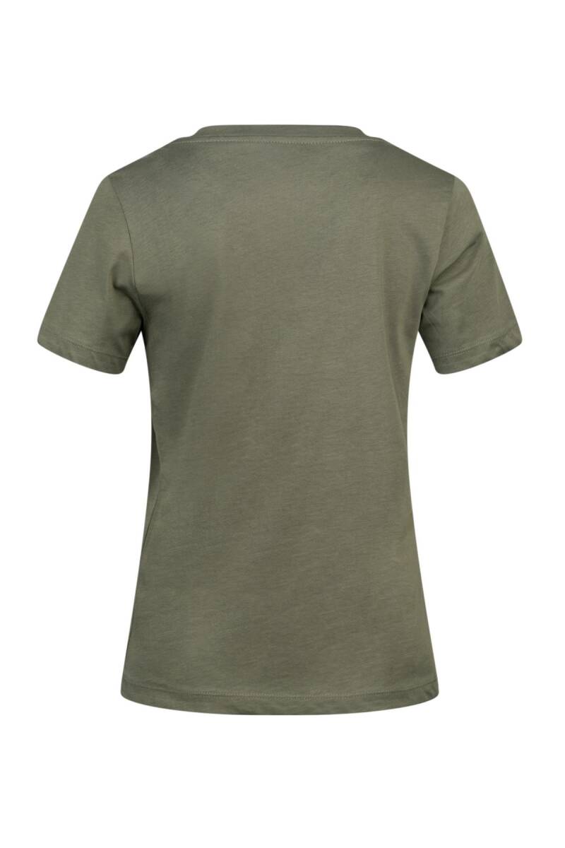 2AS Alone Baskılı V Yaka Kadın T-Shirt 403 - 4