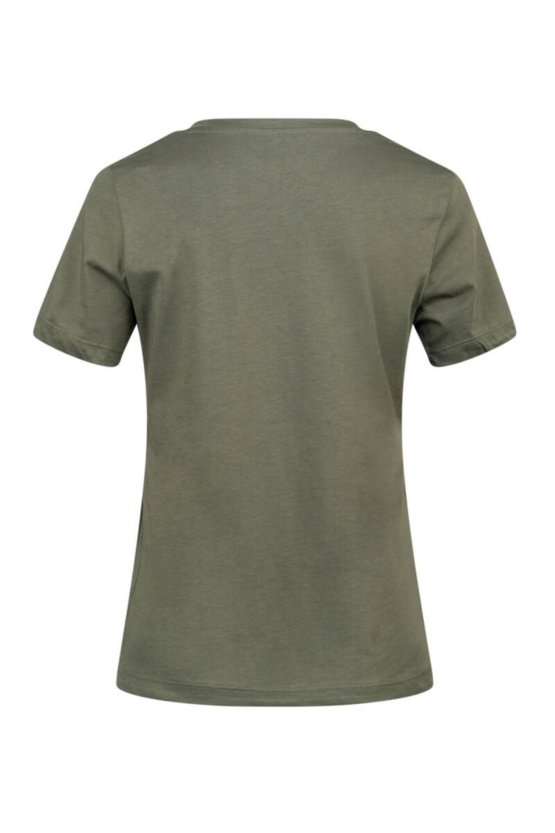 2AS Alone Baskılı V Yaka Kadın T-Shirt 406 - 4
