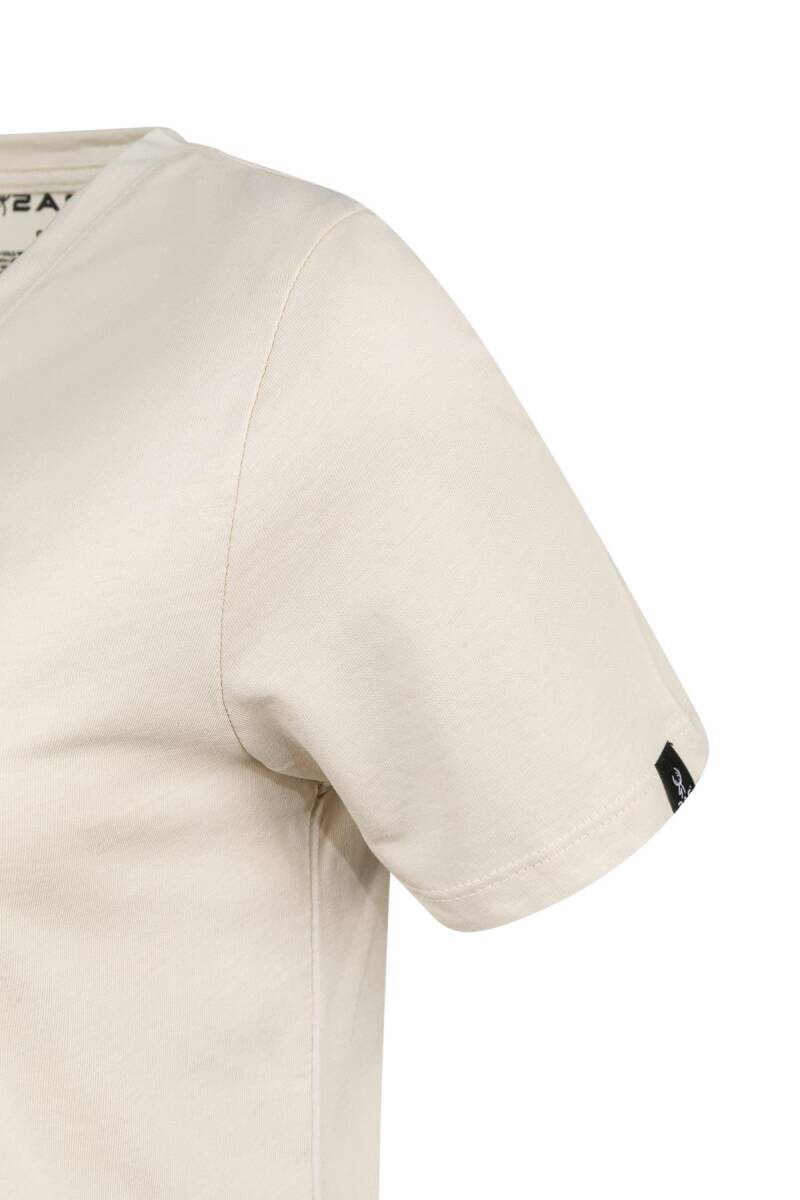 2AS Alone Baskılı V Yaka Kadın T-Shirt 402 - 3