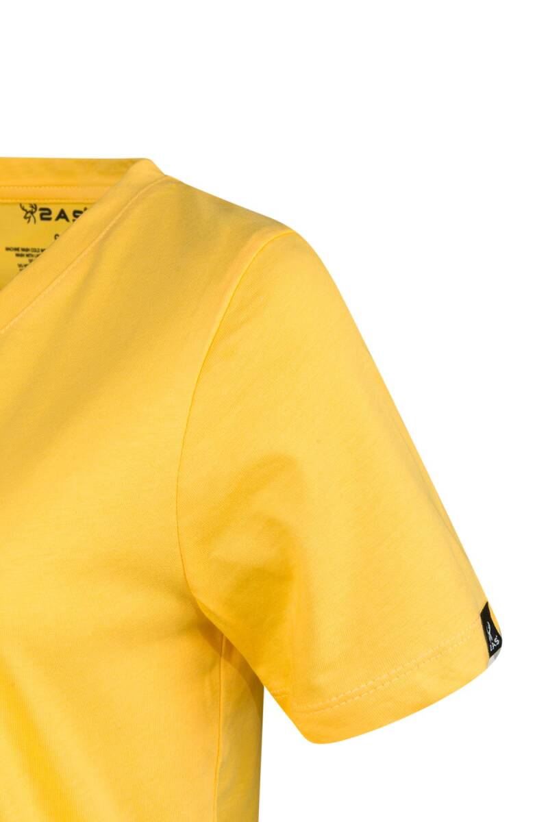 2AS Alone Baskılı V Yaka Kadın T-Shirt 406 - 3