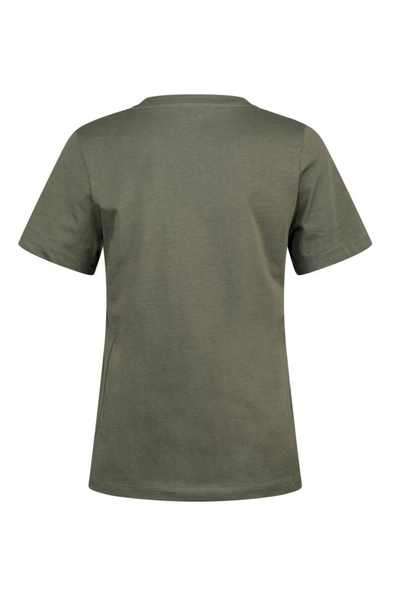 2AS Alone Baskılı V Yaka Kadın T-Shirt 413 - 4