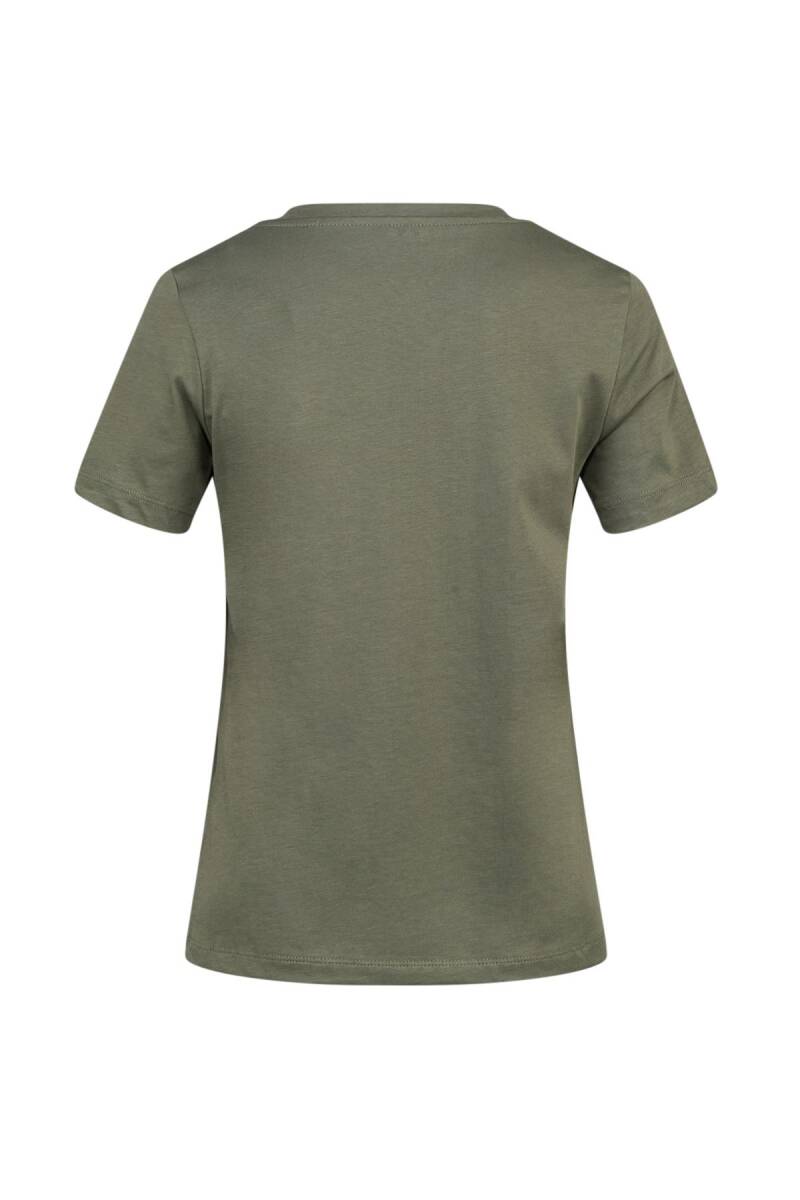 2AS Alone Baskılı V Yaka Kadın T-Shirt 404 - 4