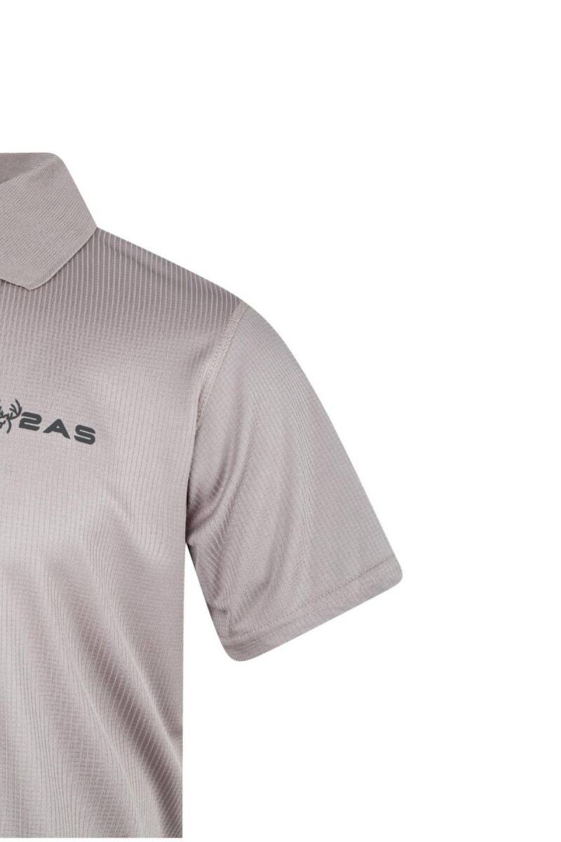 2AS Aluna Polo Yaka T-shirt Antrasit - 3