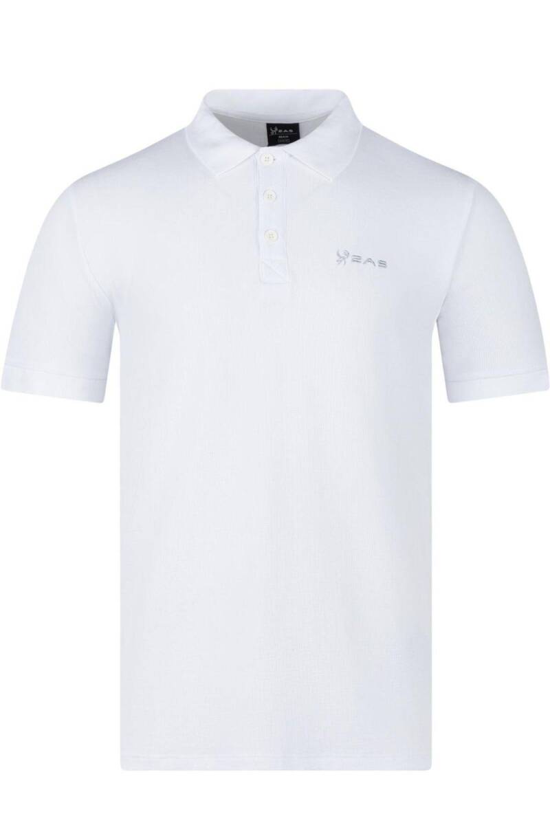 2AS Aluna Polo Yaka T-Shirt Beyaz - 1