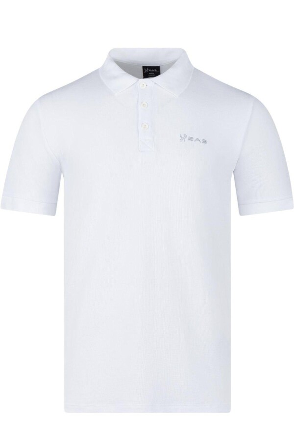 2AS Aluna Polo Yaka T-Shirt Beyaz 