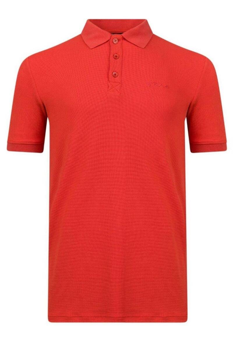 2AS Aluna Polo Yaka T-Shirt Kırmızı - 1