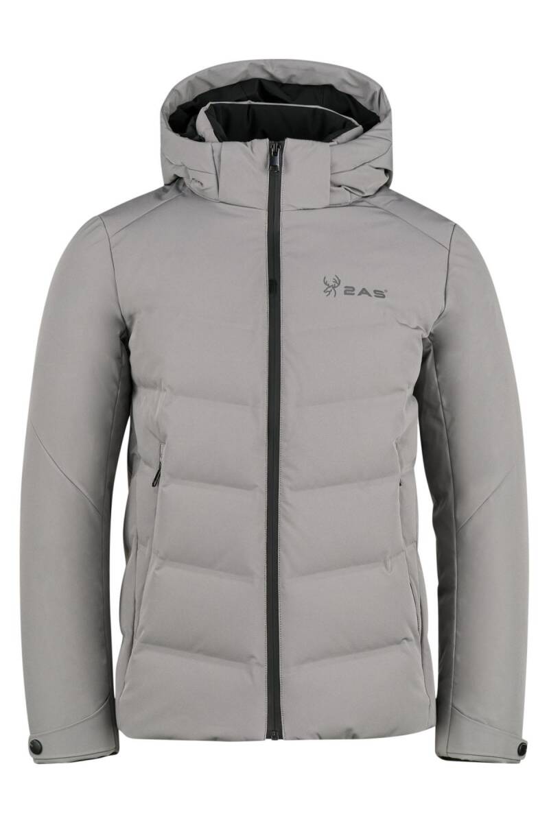 2AS Araluen Erkek Down Ceket Gri - 6