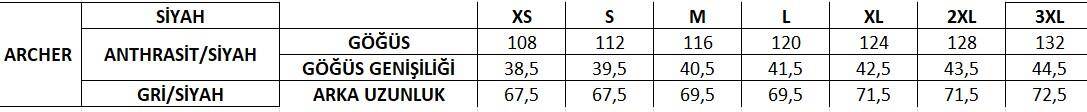 2AS Archer Erkek Down Yelek Antrasit/Siyah - 7