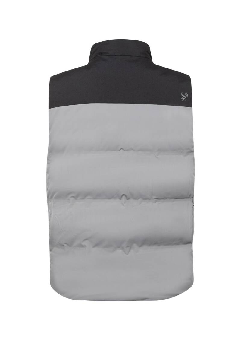 2AS Archer Erkek Down Vest Ceket Gri/Siyah - 5